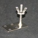 10 QTY: Roman Shade Bracket w/Wingnut. Ceiling Mount For Roman (or other) Shades