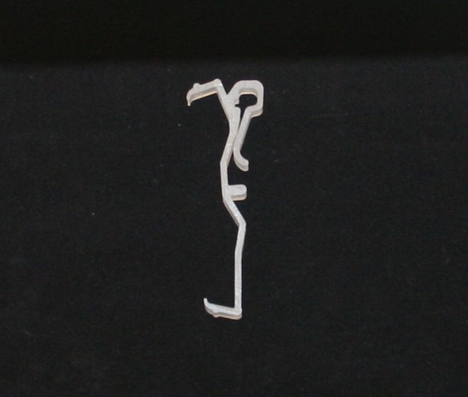 3" Valance Clips Horizontal Faux Wood & Wood Blinds Parts, 8 Pack