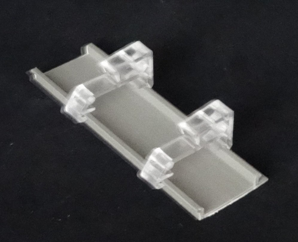 Horizontal Blind Valance Invisible Mounting Kits (24 clips + 12 strips)