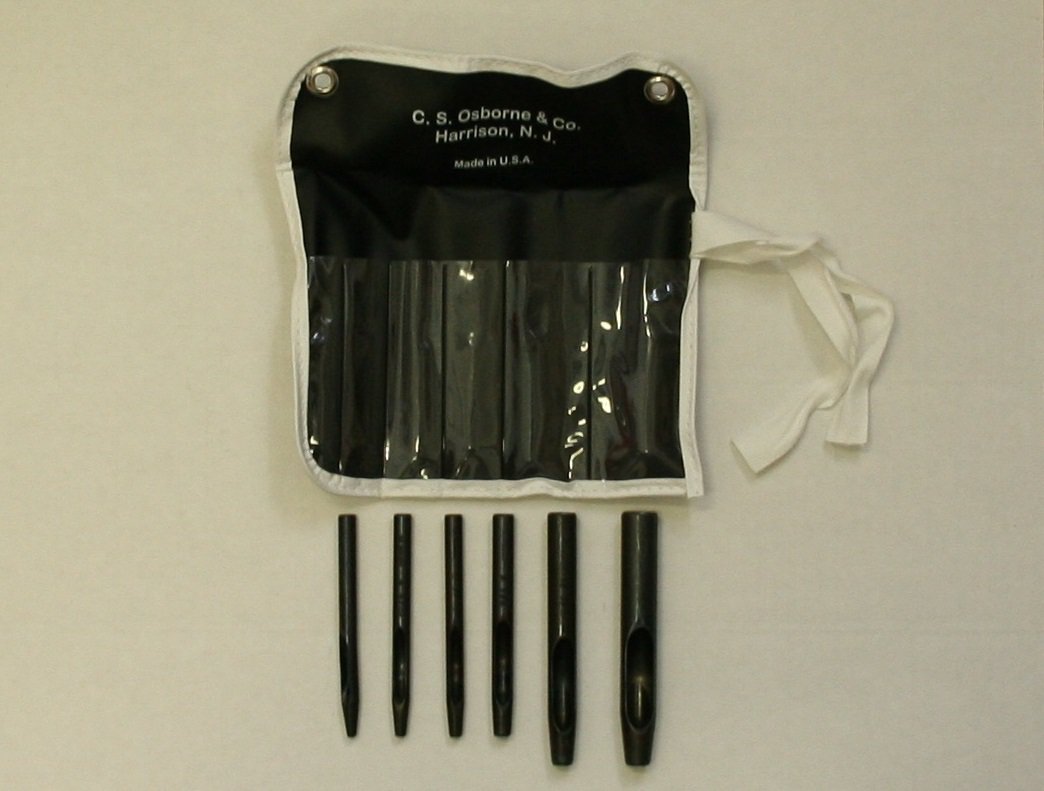 C.S. Osborne & Co.  No. K-245, 6 Hole Punch Set ( MPN# 01520)