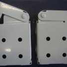 Low Profile Mounting Brackets for Faux & Wood Horizontal Blinds (1 Pair)