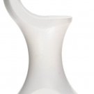 1 PAIR: Kirsch Round Support Bracket in a White finish for a 1-3/8" dowel rod