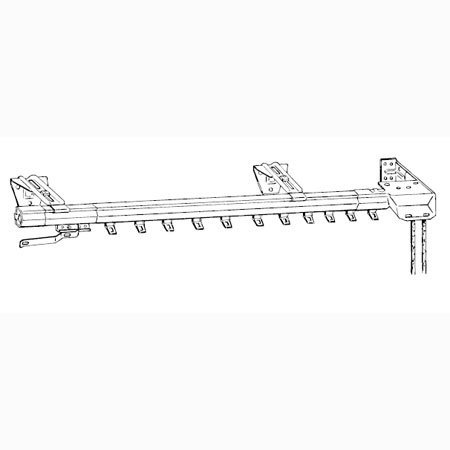 Kirsch Superfine One Way Right Traverse Rods 86-150