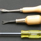 3 C. S. Osborne & Co. Upholstery Tools: 124 Remover & 120 1/2 Lifter 200 Claw