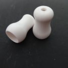 White Cord Plastic Tassel / Drops Pull End for Blinds or Shades (20 Pack)