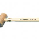 C.S. Osborne & Co. No.196-3 :1-3/4" Solid Head Rawhide Mallet,Size 3(MPN# 11058)