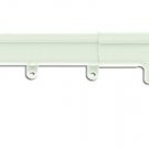 Graber Super Heavy Duty Traverse Curtain Rod 84-156", White/Center Draw #4-272-1