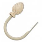 1 PAIR: Graber Spiral Holdbacks in Cream ( MPN# 280-0411-61)