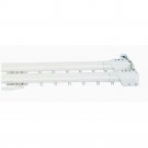 Kirsch Superfine Double Traverse 86"-150" Two-Way Draw Curtain Rod