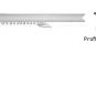 Kirsch Superfine Traverse Rod, Left Draw, 38"-66" Wide (MPN#3228025)