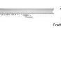 Kirsch Superfine Traverse Rod, Left Draw, 38"-66" Wide (MPN#3228025)