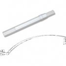Graber Crystal Clear Flexible Arch Curtain Rod, 40 to 86-Inch Customizable Width