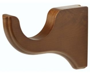 Bracket - 3 &Acirc;&frac12;" projection - Kirsch Wood Trends - 2" - Walnut ( MPN# 5503EG085)