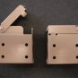 (1 pair) : Horizontal Blind Brackets, for 2"High Profile Head Rail, Cocoa Metal