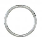1 QTY: 2" Heavy Duty  Nickel Plate Welded Round Ring, Extra Thick