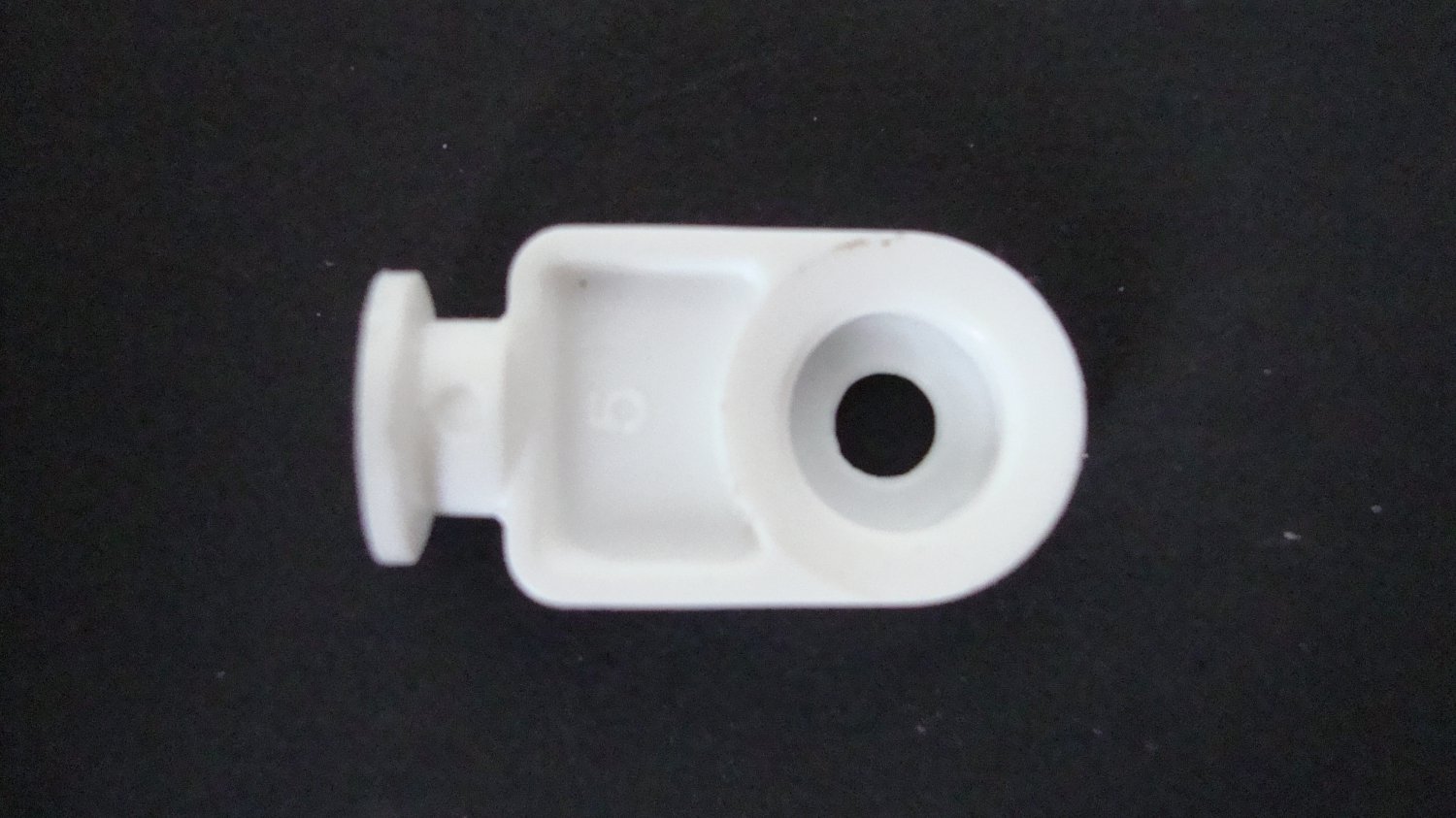 Kirsch Ripplefold Snap-On Traversing Slides, White
