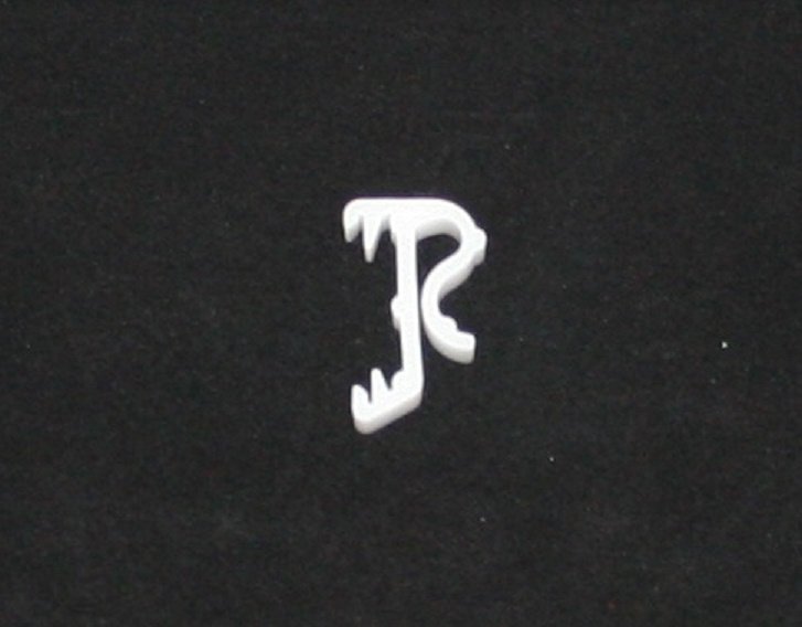 Wood Blind Valance Retainer Clips 9 Pack White