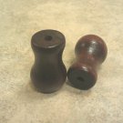 12 QTY: Window Blind Wood Cord Tassels/knobs Cord (Dark Mahogany)