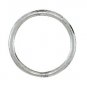 4 QTY: Heavy Duty THICK  Welded Steel " O " Ring 2" Nickel Plated