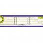 C.S. Osborne  No. K-5 - Straight Round Point Needle Card (4 asst. size) # 15018