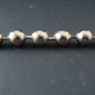 #6 Nickel Plated Steel Beaded Chain 100'