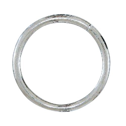 5 QTY:  2 Inch  Inside Diameter Welded Heavy Duty O-Rings. Extra Thick