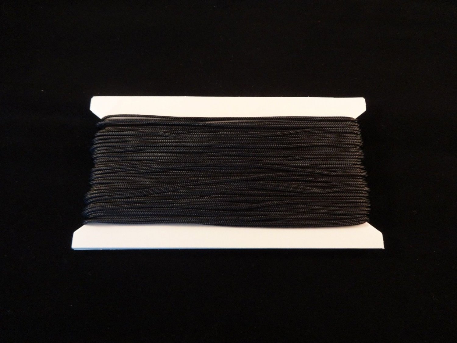 25 YARDS: 1.2 MM Black Professional Grade Braided Lift Cord for Blinds & Shades