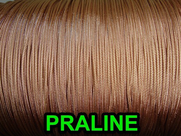 25 YARDS: 0.9 MM, PRALINE Professional Grade Nylon Lift Cord For Window Treatmen