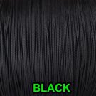 50 FEET: 0.9 MM, BLACK Professional Grade Nylon Lift Cord For Window Treatments