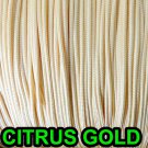 20 FEET: 1.6 MM, CITRUS GOLD LIFT CORD for ROMAN/PLEATED shades &HORIZONTAL blin