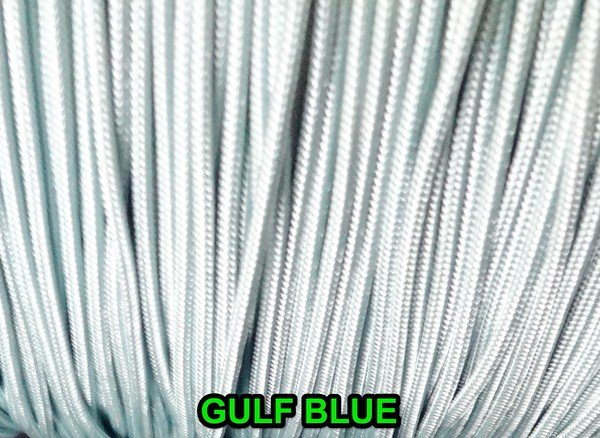 25 YARDS: 1.8 MM GULF BLUE LIFT CORD : ROMAN/ PLEATED shade & HORIZONTAL blind
