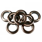 #10 Plastic Grommet, 1 3/8", 8 Sets, ANT. COPPER