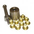 Grommet Setting Tool #4 - For 1/2" Plain Grommets & Washers (1 Gross Included)