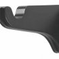 Kirsch Wood Trends Urban Comfort 6" Return Bracket for 1 3/8" pole, in Black(MPN