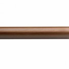 Kirsch Wood Trends Classics Smooth 2"  Drapery Pole, Walnut 8 FT  (MPN# 55018G08