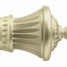 Kirsch Wood Trends Classics Charleston Finial, for 2" pole, Satin Gold (MPN# 468