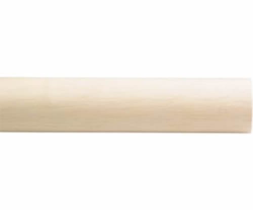 Kirsch Wood Trends Classics Fluted 2"  Drapery Pole, Unfinished 4 FT  (MPN# 5500