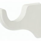 Kirsch Wood Trends Classics 6" Return Bracket for 3" pole,  White (MPN# 59133025