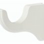 Kirsch Wood Trends Classics 6" Return Bracket for 3" pole, White (MPN# 59133025