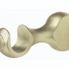 Kirsch Wood Trends Classics  4 1/2" Return End Brackets for 1 3/8" pole/Satin Go