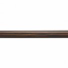Kirsch Wood Trends Renaissance Fluted 2"  Drapery Pole, Brown 6 FT  (MPN# 210068