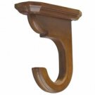 Kirsch Wood Trends Classics  Ceiling Mount Bracket for 1 3/8" pole, Hazelnut (MP