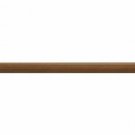Kirsch Wood Trends Classics Fluted 3"  Drapery Pole, Estate Oak 8 FT  (MPN# 5930