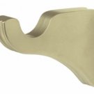 Kirsch Wood Trends Classics 3 1/2" Return End Brackets for 1 3/8" pole, Satin Go