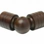 Kirsch Wood Trends Classics  Swivel Socket  for 1 3/8" pole, Coffee (MPN#  5606E