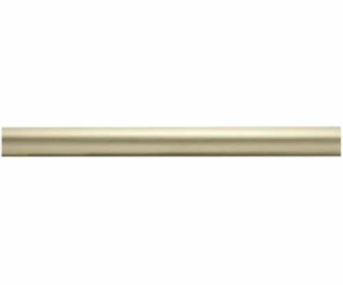 Kirsch Wood Trends Classics Smooth 3"  Drapery Pole, Satin Gold 8 FT  (MPN# 5931