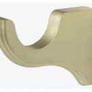 Kirsch Wood Trends Classics 6" Return Bracket for 3" pole,  Satin Gold (MPN# 591