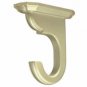 Kirsch Wood Trends Classics  Ceiling Mount Bracket for 1 3/8" pole, Satin  Gold