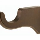 Kirsch Wood Trends Classics  6" Return  Bracket for 1 3/8" pole, Hazelnut (MPN#