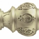 Kirsch Wood Trends Classics Lacey Finial, for 1 3/8" pole, Satin Gold (MPN# 3680